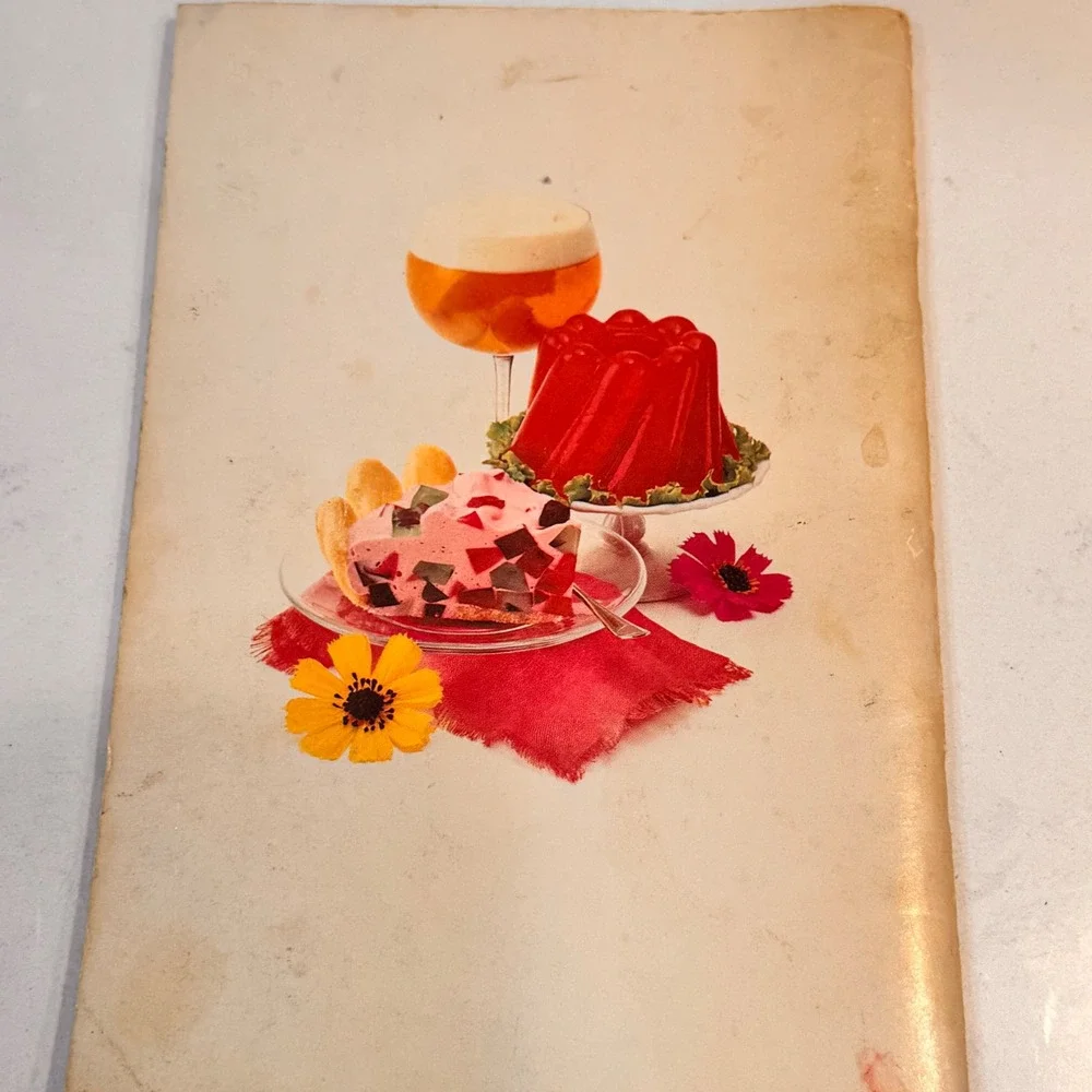 1970s Vintage JELL-O Recipe Book Lot of 3 Pudding Gelatin Joy‎ Paperback Set